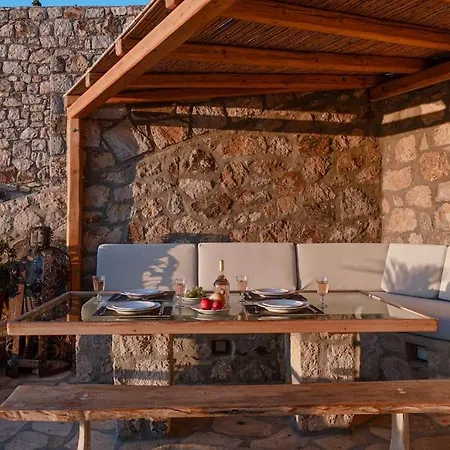Сasa de vacaciones Sea & Sunset View Chora With Private Jacuzzi *