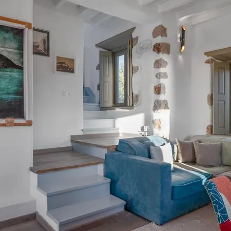 Sea & Sunset View Chora With Private Jacuzzi Σπίτι διακοπών Πάτμος