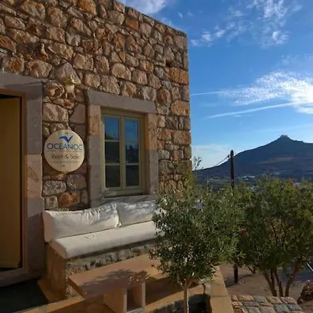 Sea & Sunset View Chora With Private Jacuzzi Σπίτι διακοπών Πάτμος