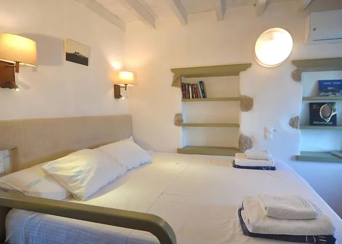 Sea & Sunset View Chora With Private Jacuzzi Tatil Evi Pátmos