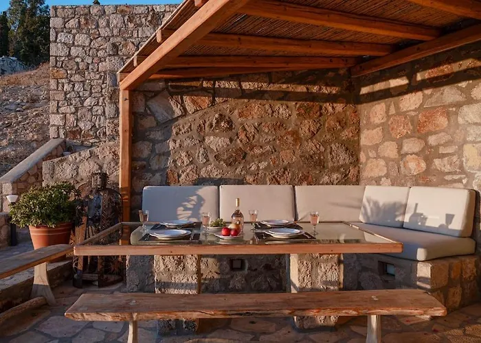 Tatil Evi Sea & Sunset View Chora With Private Jacuzzi *