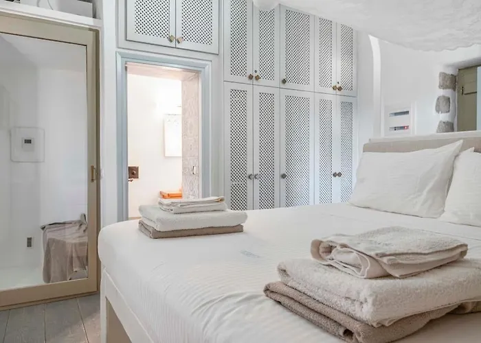 Sea & Sunset View Chora With Private Jacuzzi Tatil Evi