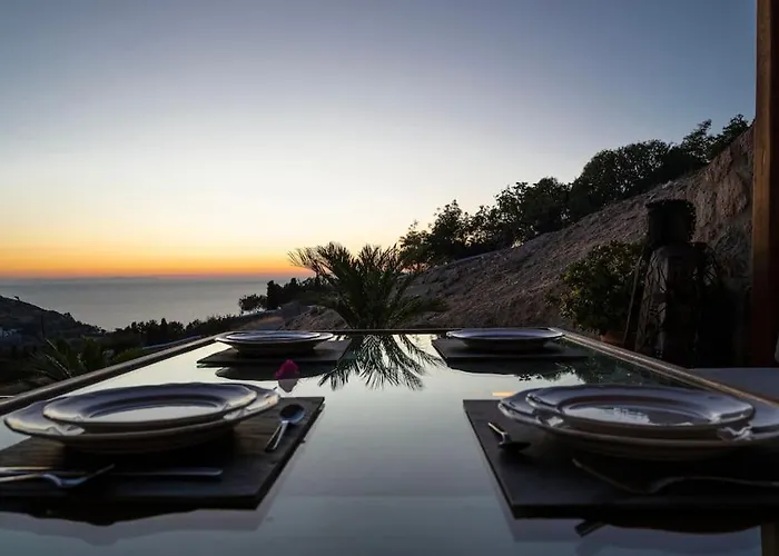 Tatil Evi Sea & Sunset View Chora With Private Jacuzzi *